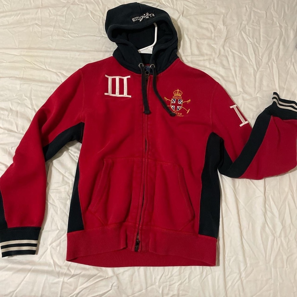 Ralph Lauren Polo Hooded Zip Up